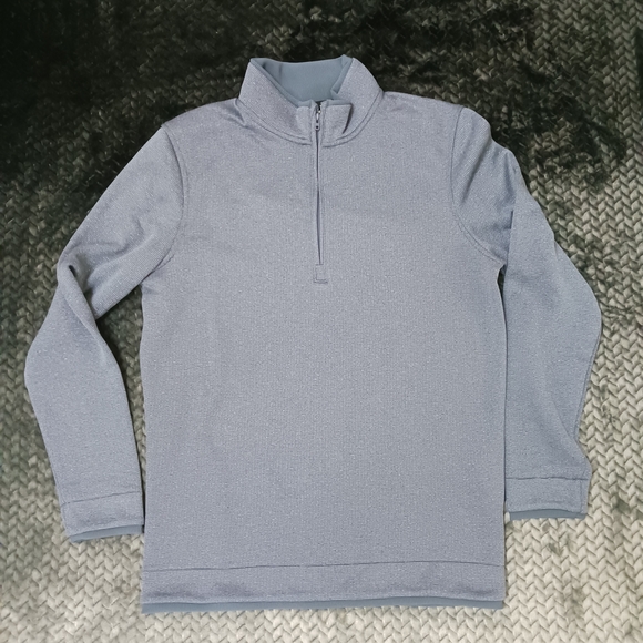 Under Armour Other - Under Armour Sweater Mens Sweater Fleece Pullover Storm Golf 1/4 Zip Navy Sz SM